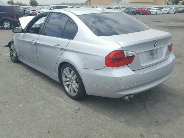 WBAVB17546NK32553 - 2006 BMW 325 I AUTO SILVER photo 3
