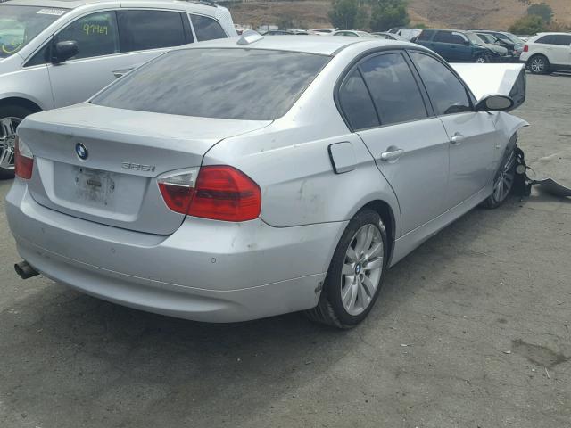 WBAVB17546NK32553 - 2006 BMW 325 I AUTO SILVER photo 4