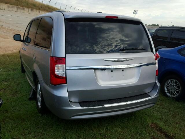 2C4RC1BG8DR657493 - 2013 CHRYSLER TOWN & COU 灰色 照片 3