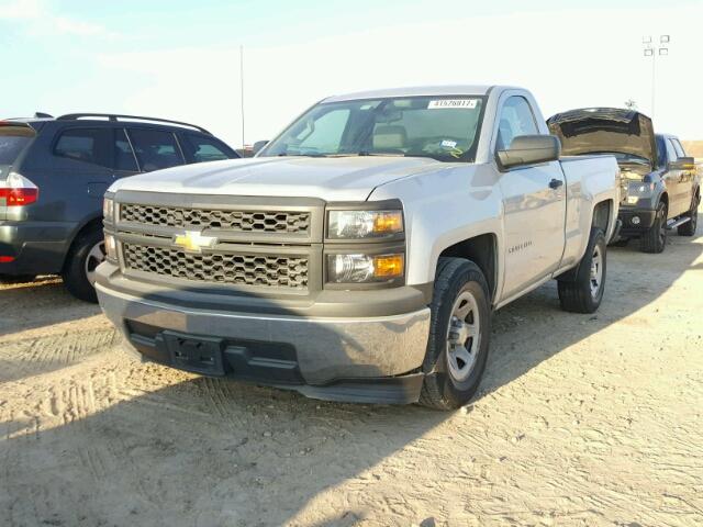 1GCNCPEH1EZ133700 - 2014 CHEVROLET SILVERADO GRAY photo 2