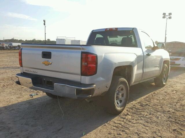 1GCNCPEH1EZ133700 - 2014 CHEVROLET SILVERADO GRAY photo 4