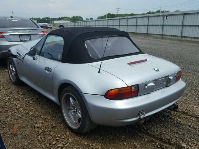 WBSCK9336WLC86814 - 1998 BMW M ROADSTER SILVER photo 3