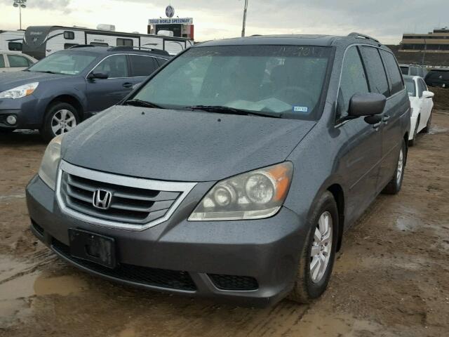 5FNRL3H70AB011407 - 2010 HONDA ODYSSEY GRAY photo 2