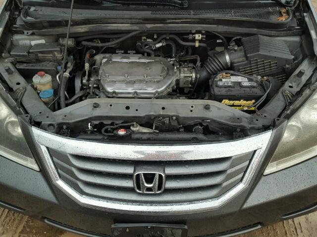 5FNRL3H70AB011407 - 2010 HONDA ODYSSEY GRAY photo 7