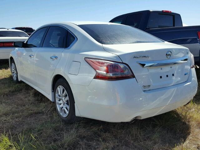 1N4AL3AP4DN542046 - 2013 NISSAN ALTIMA 2.5 WHITE photo 3