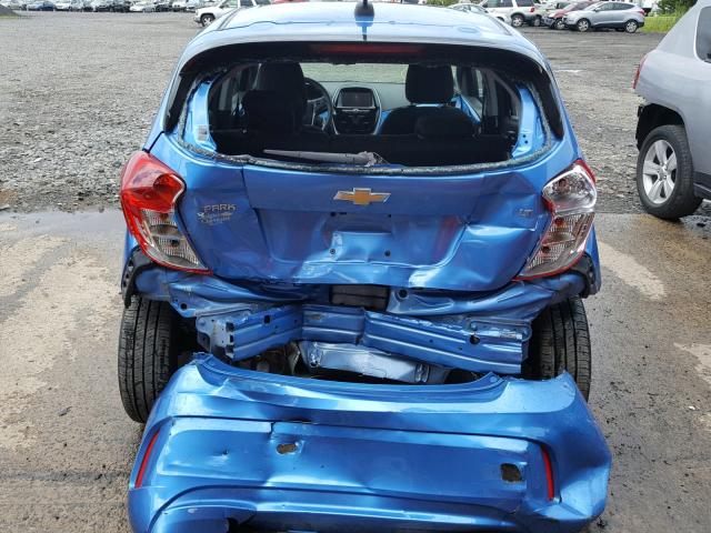 KL8CD6SAXHC759476 - 2017 CHEVROLET SPARK 1LT BLUE photo 9