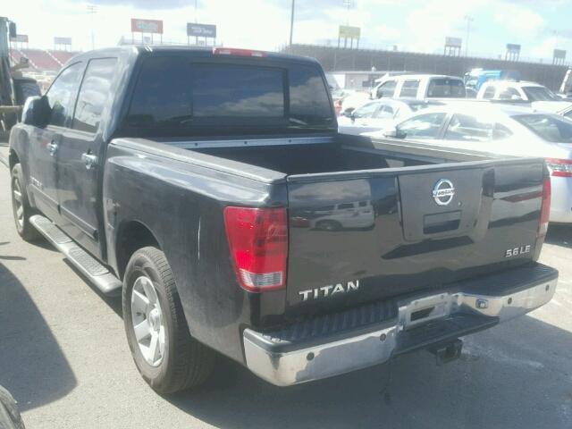 1N6AA07AX6N547611 - 2006 NISSAN TITAN XE BLACK photo 3