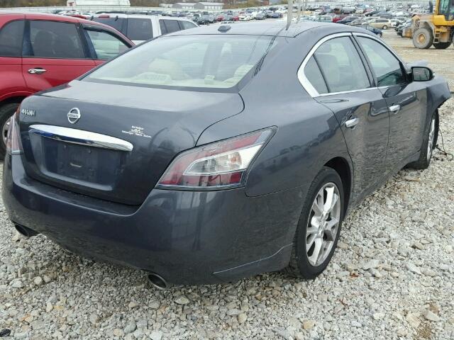 1N4AA5AP4CC861524 - 2012 NISSAN MAXIMA S/S GRAY photo 4