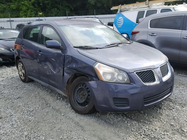 5Y2SP67839Z438295 - 2009 PONTIAC VIBE BLUE photo 1