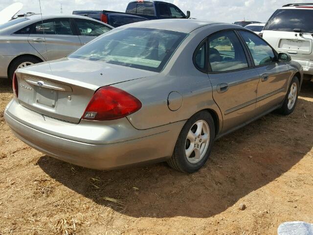 1FAFP55UX3A265043 - 2003 FORD TAURUS SES GREEN photo 4