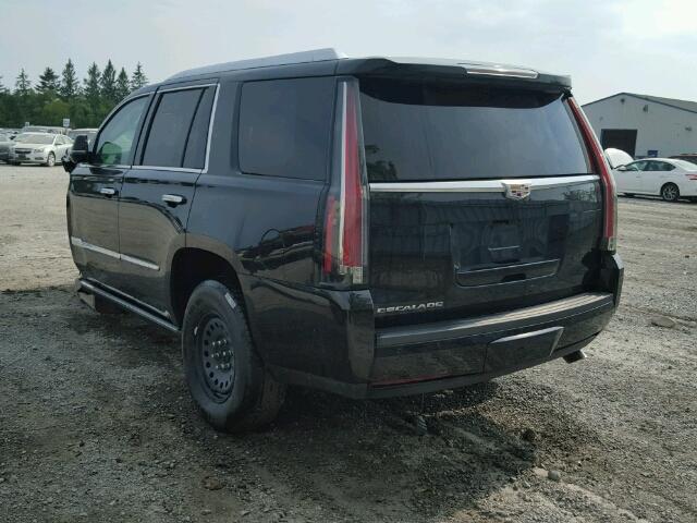 1GYS4CKJ4HR164728 - 2017 CADILLAC ESCALADE P BLACK photo 3