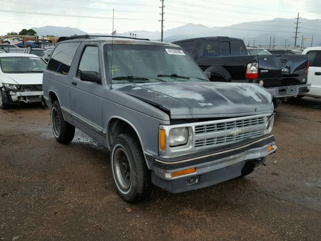 1GNCS18Z2N0101684 - 1992 CHEVROLET BLAZER S10 GRAY photo 1