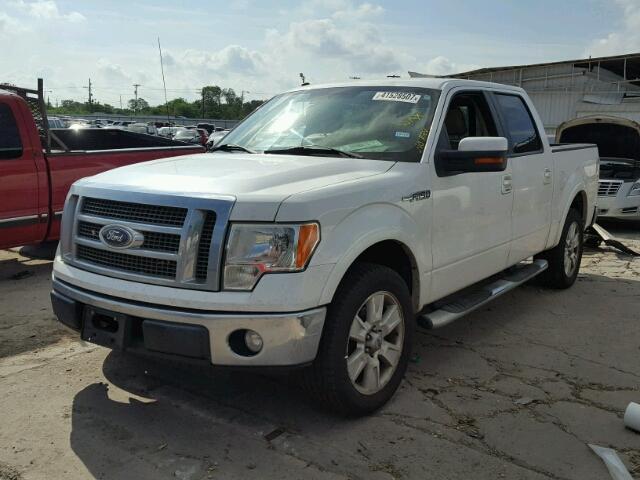 1FTFW1CV9AFA85490 - 2010 FORD F150 SUPER WHITE photo 2