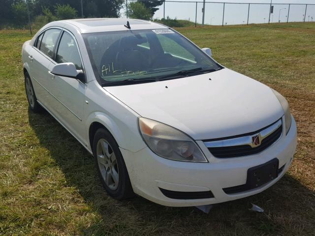 1G8ZS57N68F115611 - 2008 SATURN AURA XE WHITE photo 1