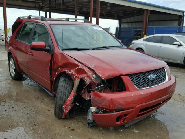1FMDK03187GA18176 - 2007 FORD FREESTYLE RED photo 1