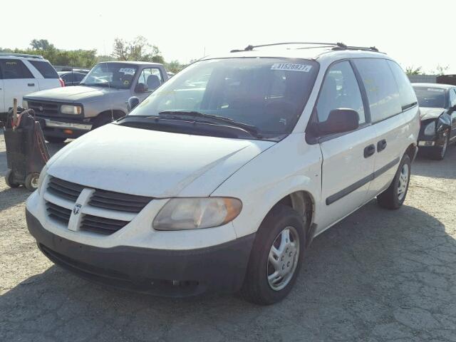 1D4GP25R36B573150 - 2006 DODGE CARAVAN SE WHITE photo 2