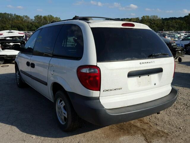 1D4GP25R36B573150 - 2006 DODGE CARAVAN SE WHITE photo 3