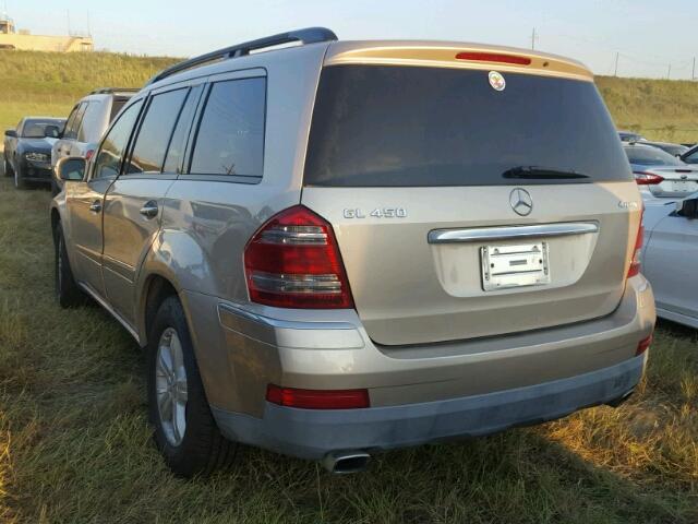 4JGBF71E07A153438 - 2007 MERCEDES-BENZ GL GOLD photo 3