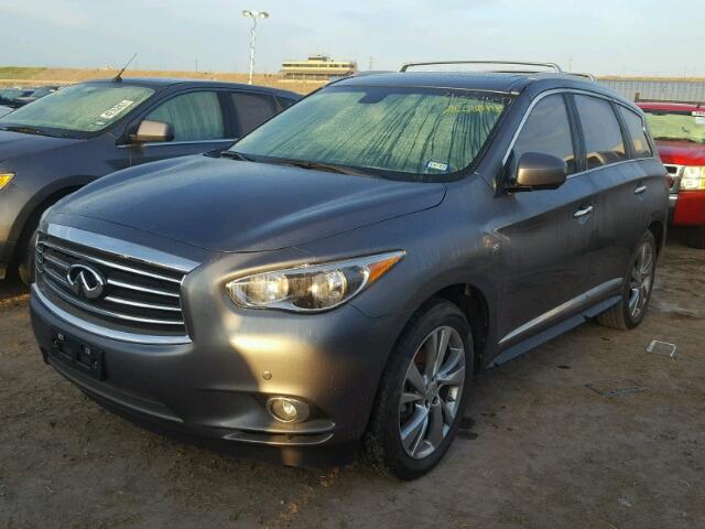 5N1AL0MNXFC528200 - 2015 INFINITI QX60 GRAY photo 2