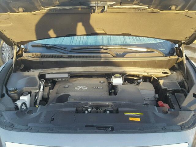 5N1AL0MNXFC528200 - 2015 INFINITI QX60 GRAY photo 7