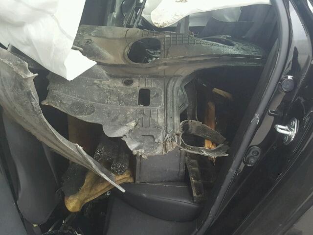 JHMFC1F7XJX011056 - 2018 HONDA CIVIC EXL BLACK photo 6