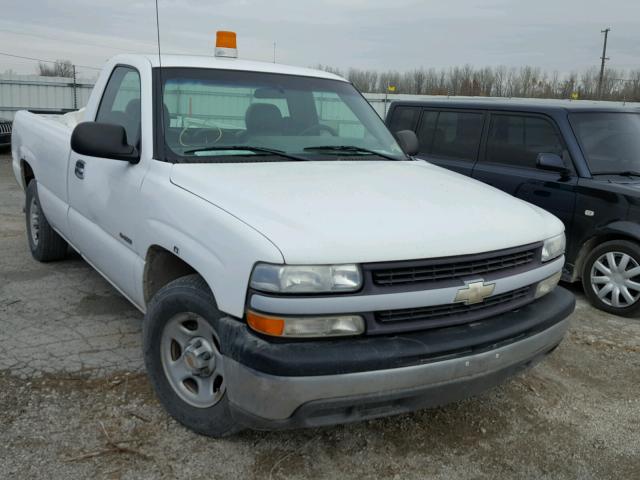 1GCEC14VX1Z315524 - 2001 CHEVROLET SILVERADO WHITE photo 1