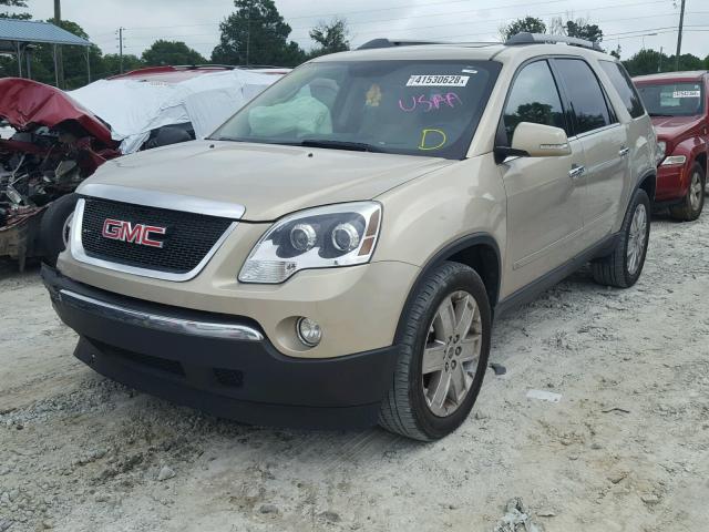 1GKLRNED4AJ151211 - 2010 GMC ACADIA SLT 金色 照片 2