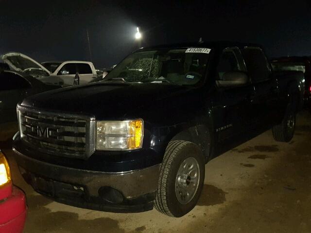 3GTEC13C58G243173 - 2008 GMC SIERRA BLUE photo 2