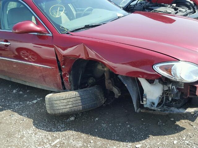 2G4WF582X81268562 - 2008 BUICK ALLURE CX RED photo 9