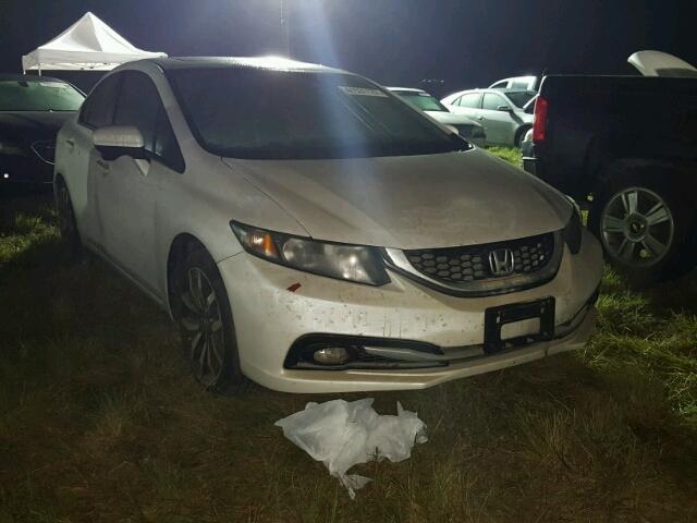 19XFB2F93FE005148 - 2015 HONDA CIVIC EXL Ақ фото 1