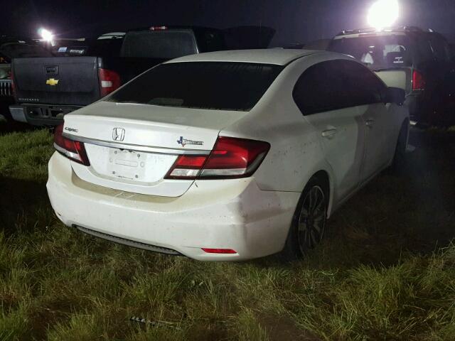 19XFB2F93FE005148 - 2015 HONDA CIVIC EXL Ақ фото 4