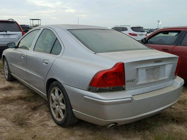 YV1RS592952466941 - 2005 VOLVO S60 SILVER photo 3