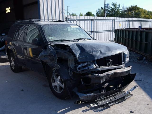 1GNDS13S162224512 - 2006 CHEVROLET TRAILBLAZE GRAY photo 1