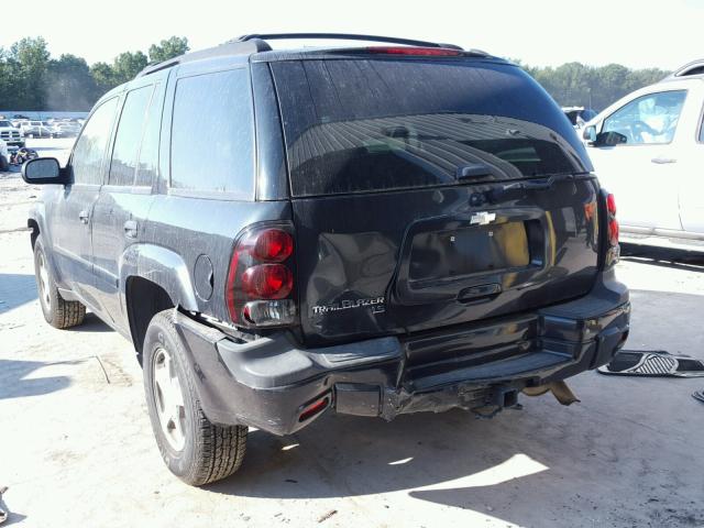 1GNDS13S162224512 - 2006 CHEVROLET TRAILBLAZE GRAY photo 3