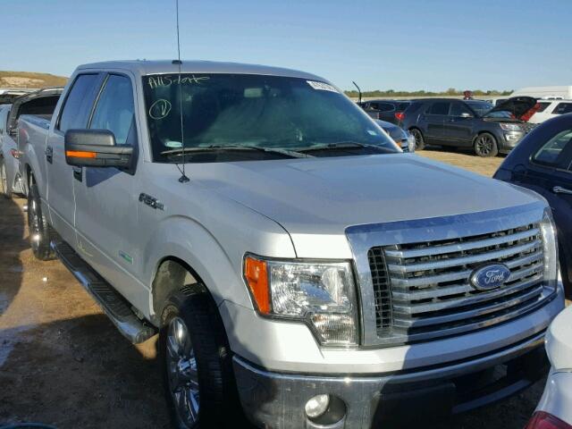 1FTFW1CT9CKD42365 - 2012 FORD F150 SILVER photo 1