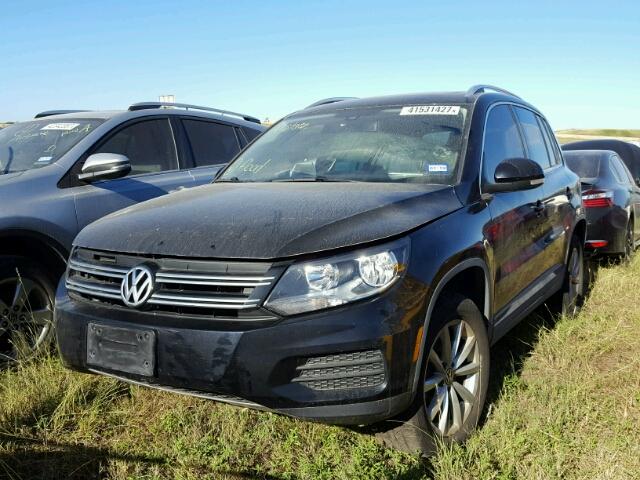 WVGSV7AX1HW503877 - 2017 VOLKSWAGEN TIGUAN WOL BLACK photo 2