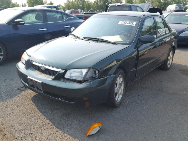 JM1BJ2214Y0196558 - 2000 MAZDA PROTEGE ES 绿色 照片 2