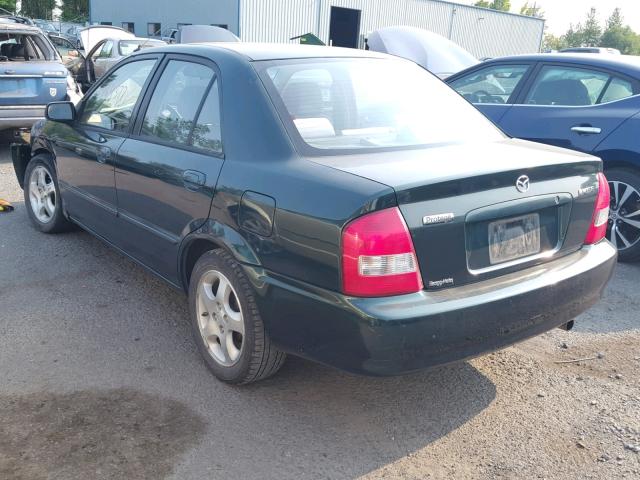JM1BJ2214Y0196558 - 2000 MAZDA PROTEGE ES 绿色 照片 3