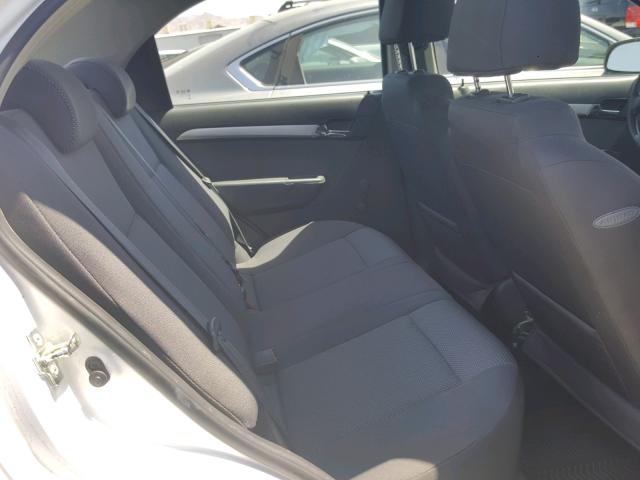 KL1TD5DE7AB067101 - 2010 CHEVROLET AVEO LS WHITE photo 6