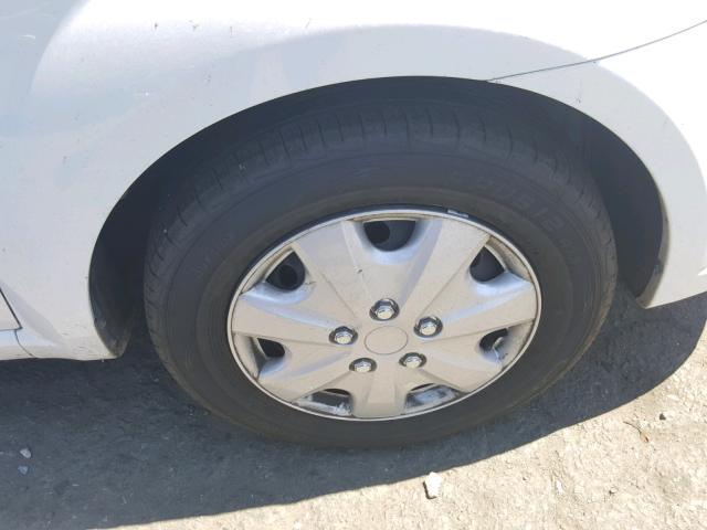 KL1TD5DE7AB067101 - 2010 CHEVROLET AVEO LS WHITE photo 9