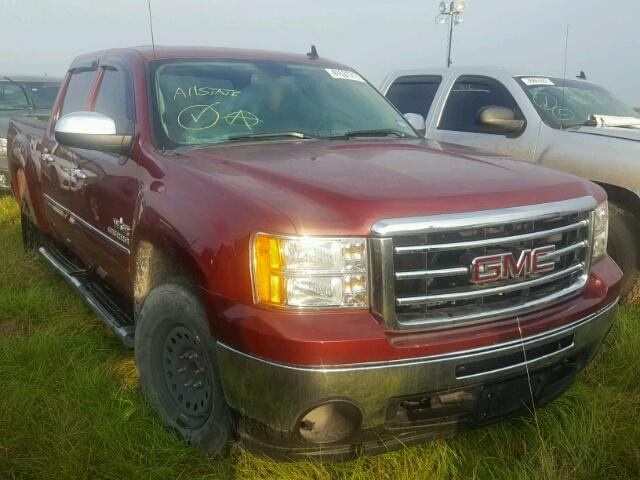 3GTP1VE04DG202598 - 2013 GMC SIERRA RED photo 1