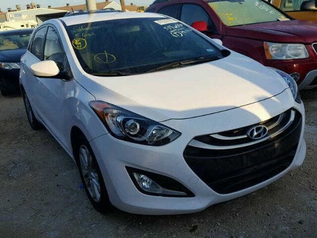 KMHD35LHXEU201469 - 2014 HYUNDAI ELANTRA GT WHITE photo 1