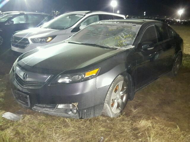 19UUA8F70CA017320 - 2012 ACURA TL BLACK photo 2