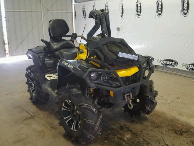 3JBLWAP24FJ000876 - 2015 CAN-AM OUTLANDER YELLOW photo 1