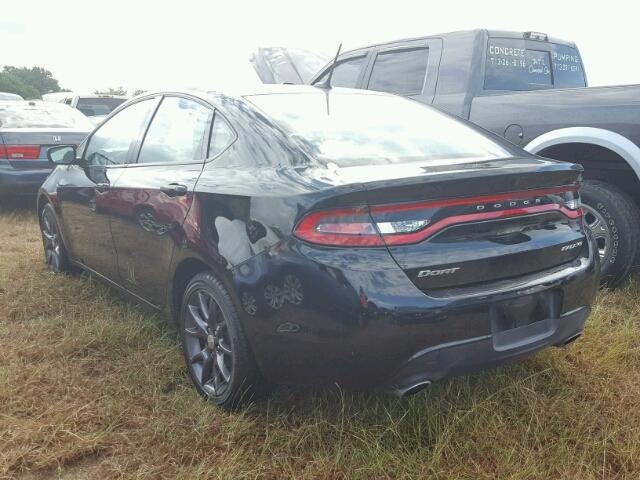 1C3CDFBB9GD644204 - 2016 DODGE DART SXT BLACK photo 3