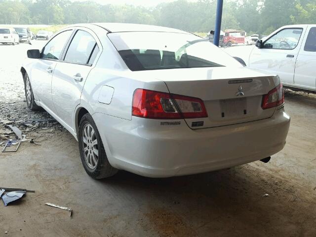 4A32B2FF8BE015438 - 2011 MITSUBISHI GALANT WHITE photo 3