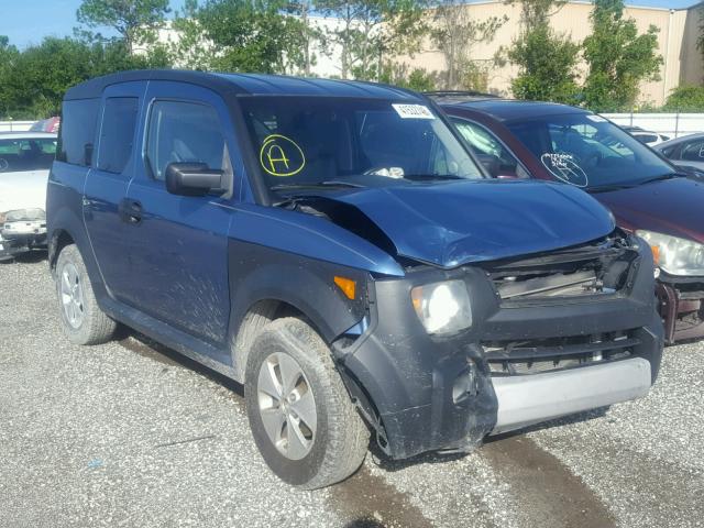 5J6YH18328L003549 - 2008 HONDA ELEMENT LX BLUE photo 1