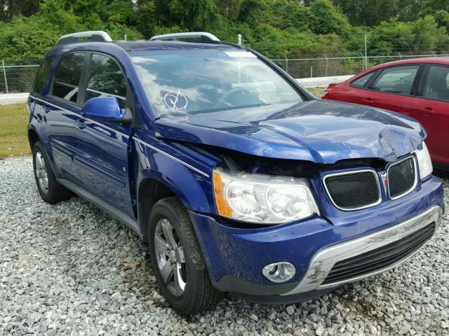 2CKDL73F376238954 - 2007 PONTIAC TORRENT BLUE photo 1