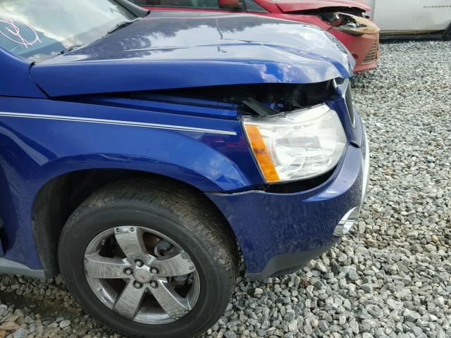 2CKDL73F376238954 - 2007 PONTIAC TORRENT BLUE photo 10