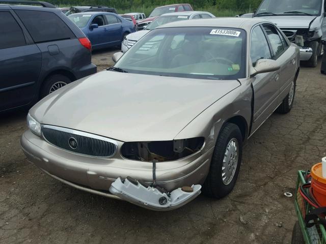 2G4WY55J411100881 - 2001 BUICK CENTURY LI TAN photo 2